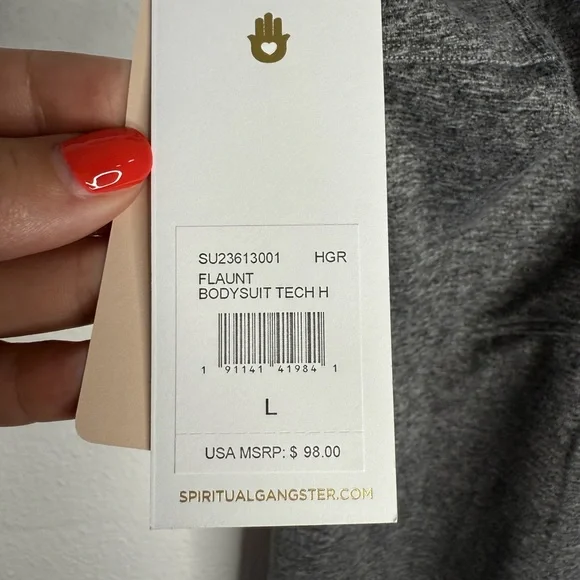 Spiritual Gangster Flaunt Tech Bodysuit - Picture 14 of 15